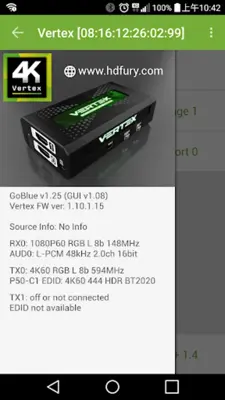 4K Vertex android App screenshot 1